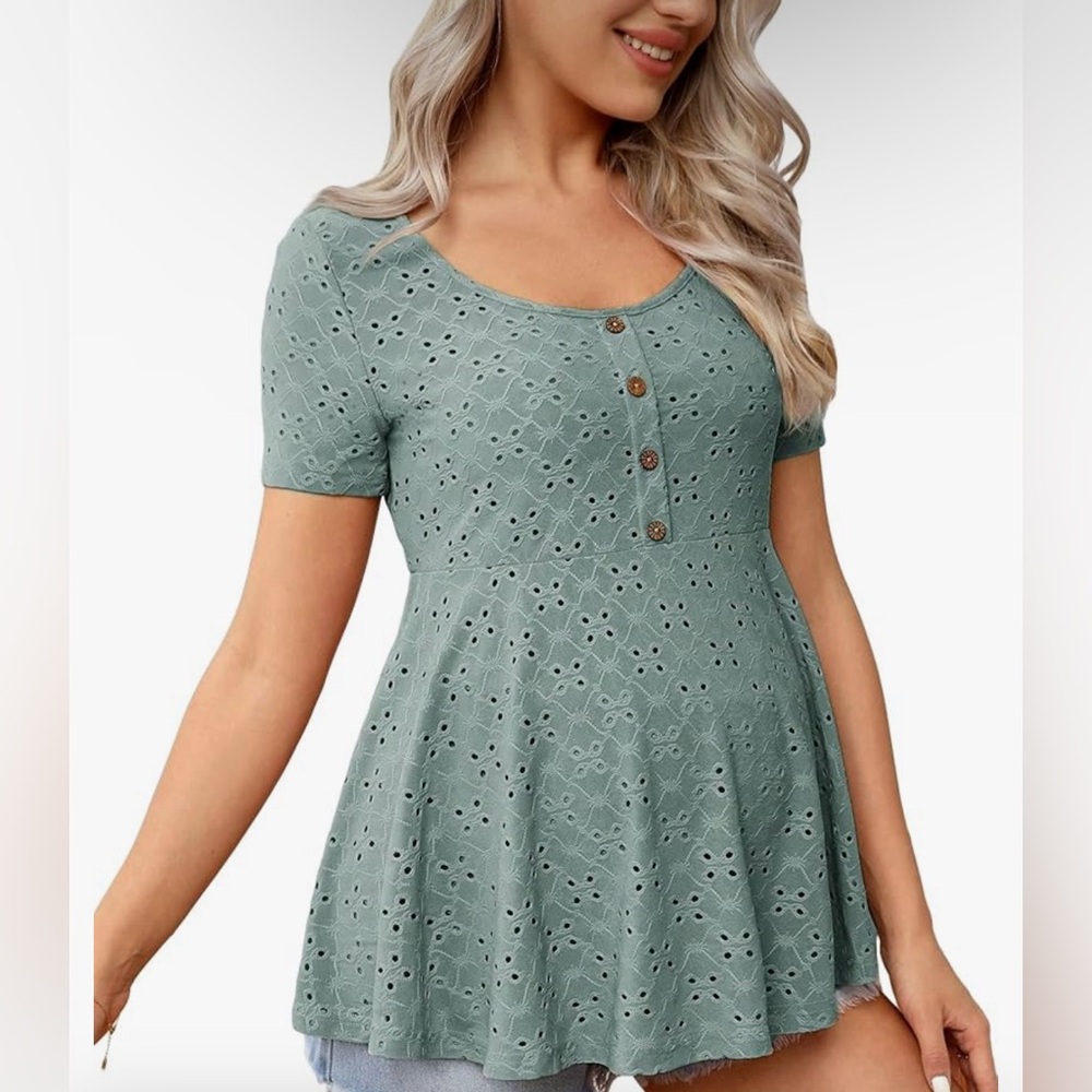 Maternity Medium Short Sleeve Top